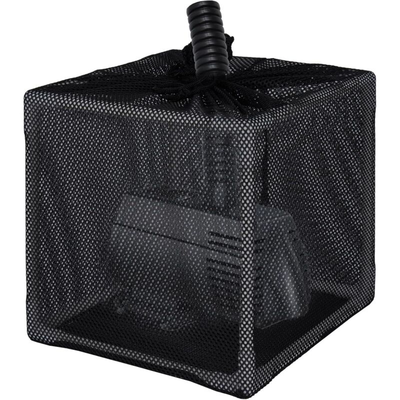 Teichfilter, Verstopfungsfreier Filter für Gartenteiche, schützender Nylon-Netzbeutel mit Kordelzug, Filterbeutel für Teichpumpe (25 cm)