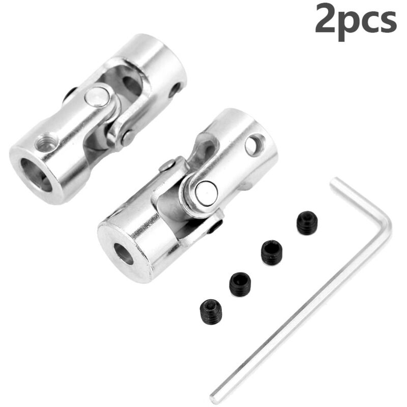 Teile Wellenkupplung Motoranschluss Lenkung DIY Länge 35 mm Außendurchmesser 14 mm Universalgelenk (68 mm)
