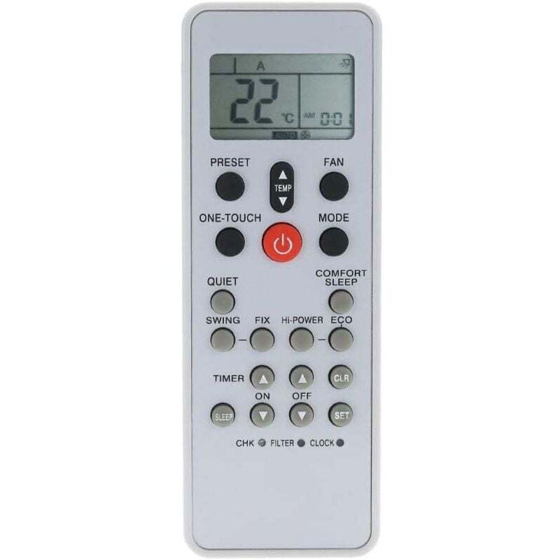 Fernbedienung für Toshiba-Klimaanlage. Ersatzfernbedienung für Toshiba WC-L03SE-Klimaanlage.