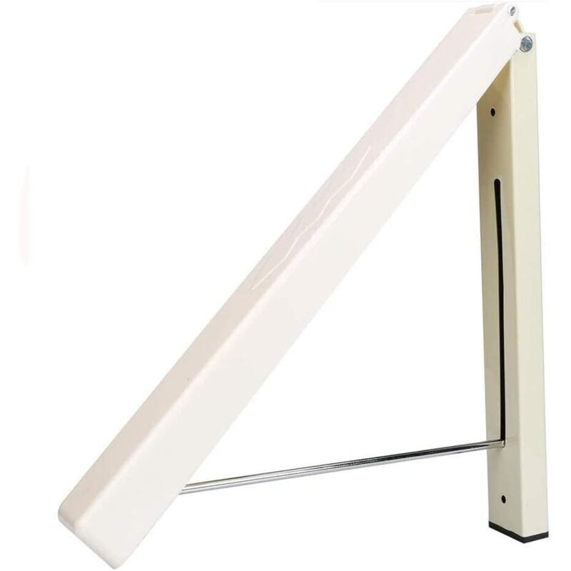 Teleskop-Kleiderbügel, Wand-Kleiderbügel, Falt-Kleiderbügel, tragbare Kleiderbügel einfach zu montieren maximale Tragfähigkeit 5 kg (Kunststoff mit