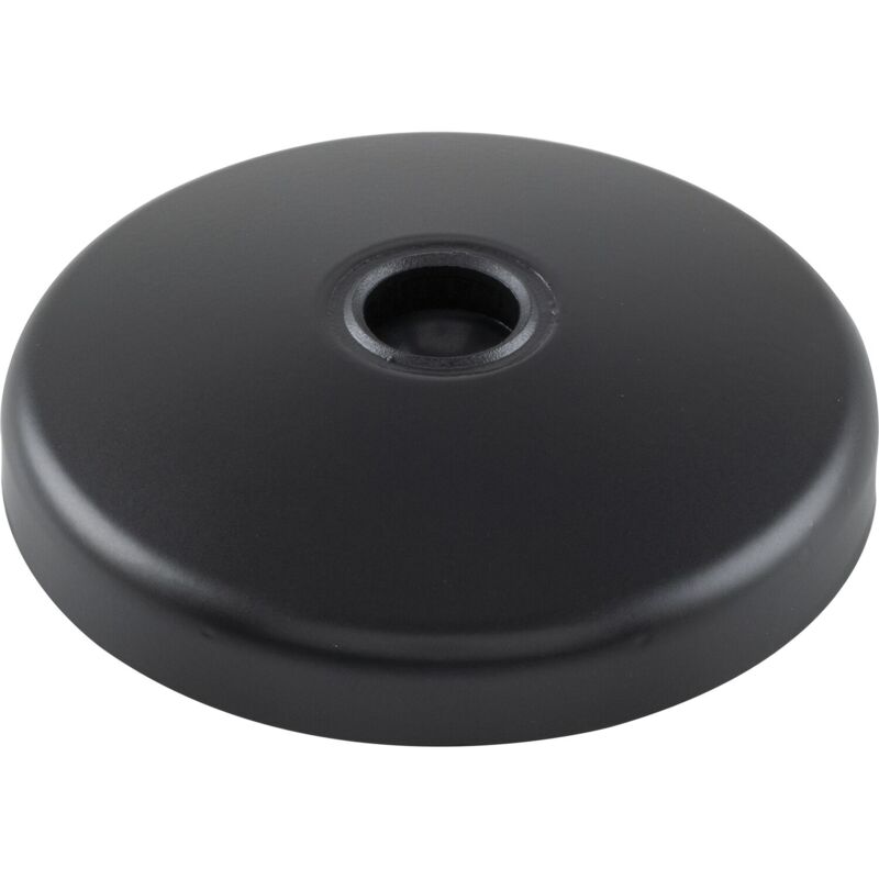 Teller ø 60mm für Gelenkstellfuß Kugel 15 - Teller für Stellfuß - Maschinenfuß Tragkraft 3000kg, Zinkdruckguss schwarz - 10 Stück - Fath
