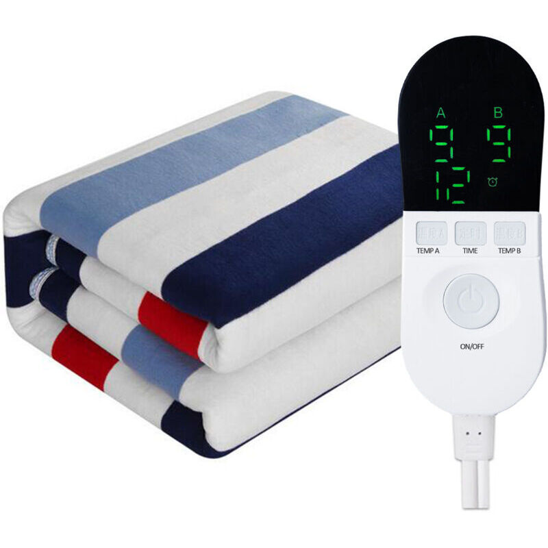 Temperaturstufen, 12-Stunden-Timer, Heizdecke, elektrische Matratze, Kniekissen, Heizdecke, europäischer Standard, 220 V, Doppelbett, 150 x 180 cm