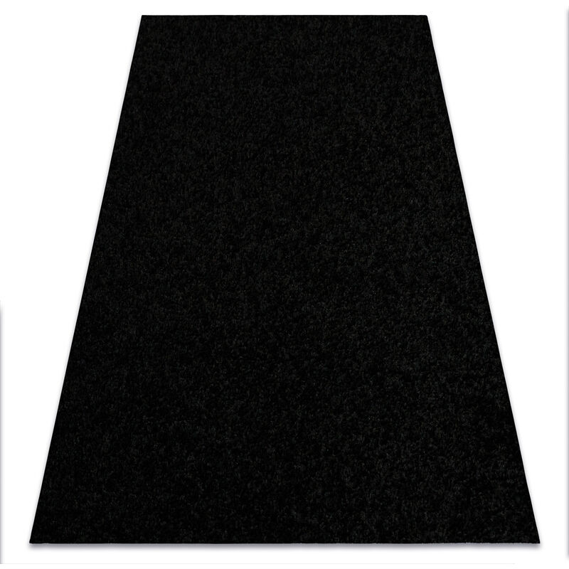 Teppich - Teppichboden trendy 159 schwarz black 100x200 cm