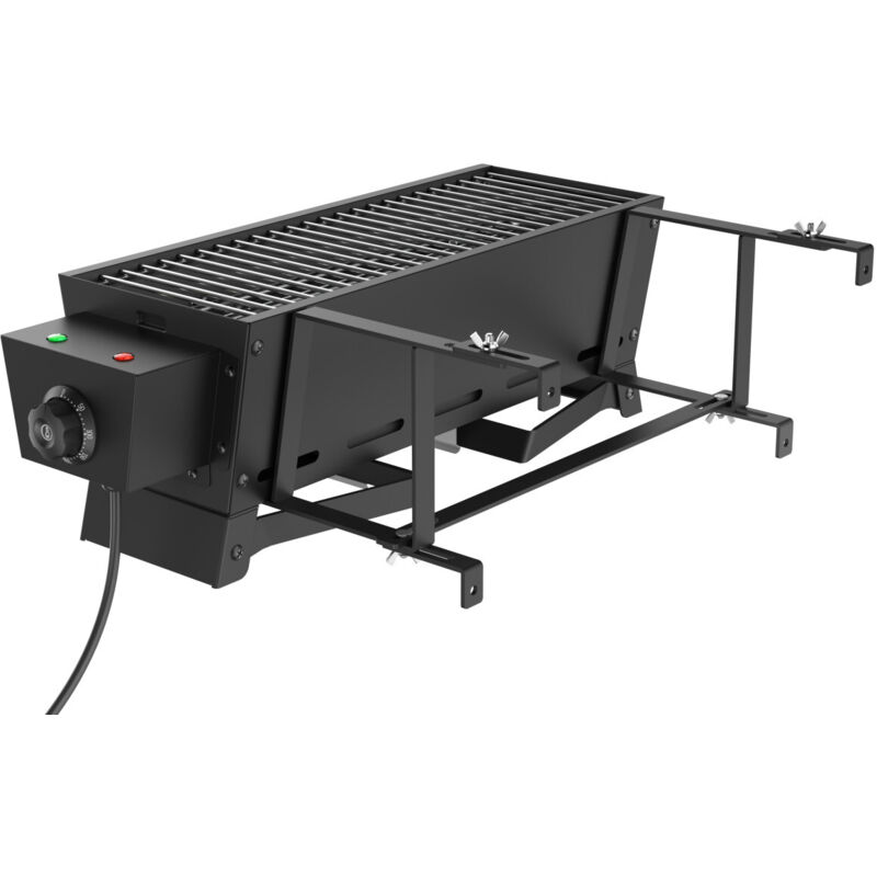 Tepro Balkon-Elektrogrill Redfield Grill 2 klappbare Standbeine 2900W Standgrill