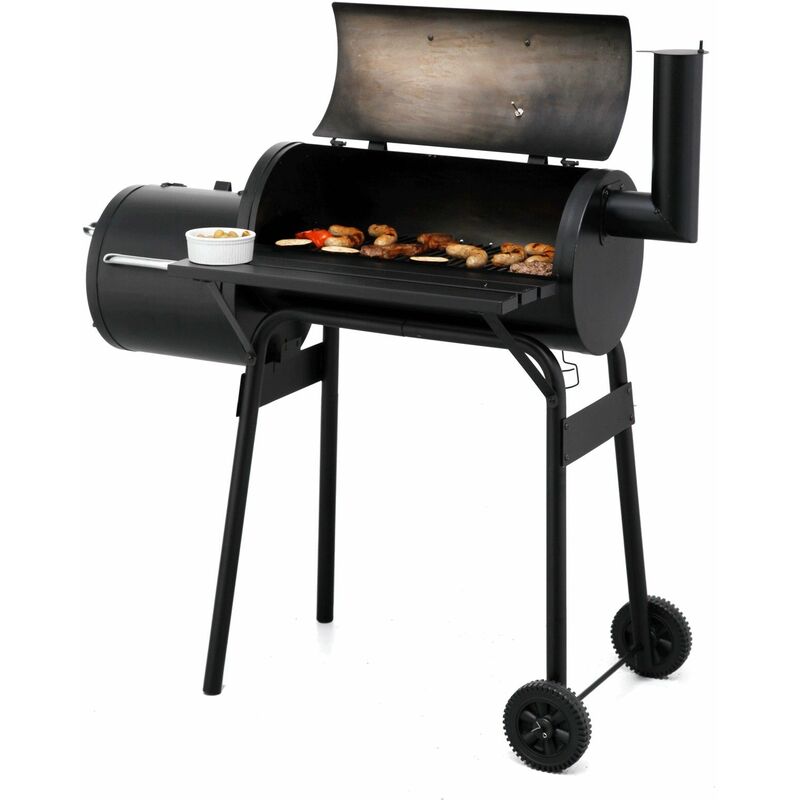 Tepro - Smoker Wichita Grillwagen Holzkohlegrill Kohlegrill Barbecue Grill