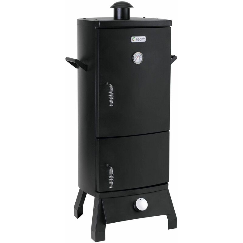 Tepro - Gas Räucherofen Räucherschrank Lockport mit Edelstahl Brenner 3,5 kW