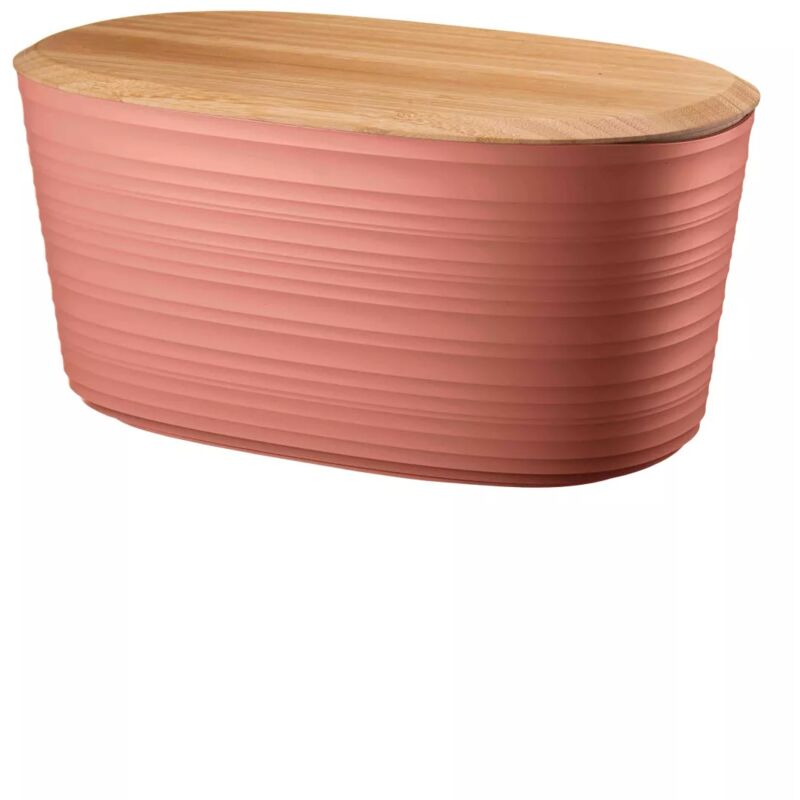 Iperbriko - Terrakotta-Brotkasten mit Deckel und Schneidebrett