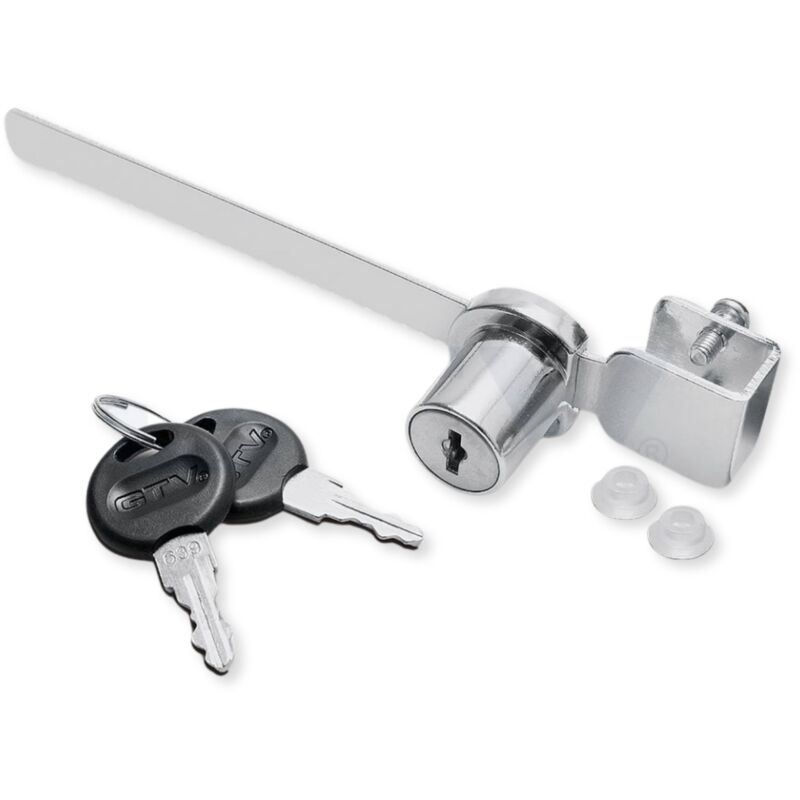 Terrarium-Schiebetürschloss, 2 Schlüssel inklusive