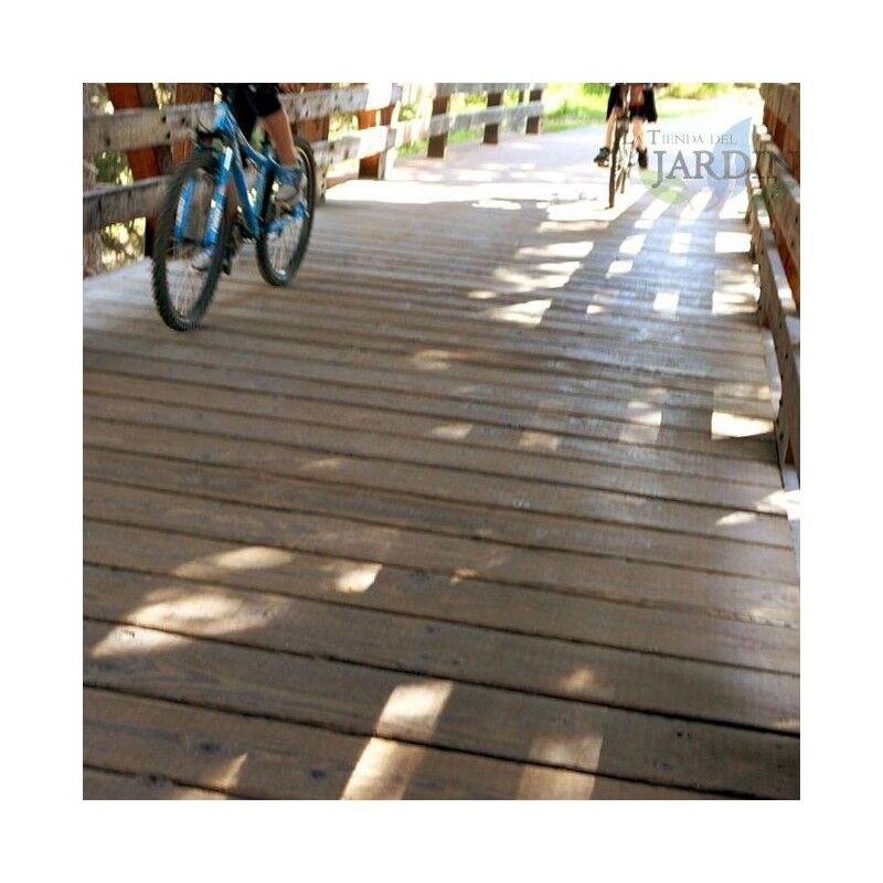 Suinga - Terrassendielen aus behandeltem Holz, ideal für jede Art von Konstruktion. Maße 4,5x9x300 cm