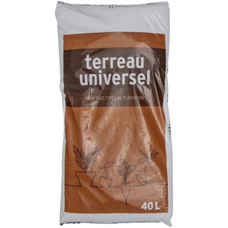 Universaler Blumenerde in 40 l Sack Algoflash