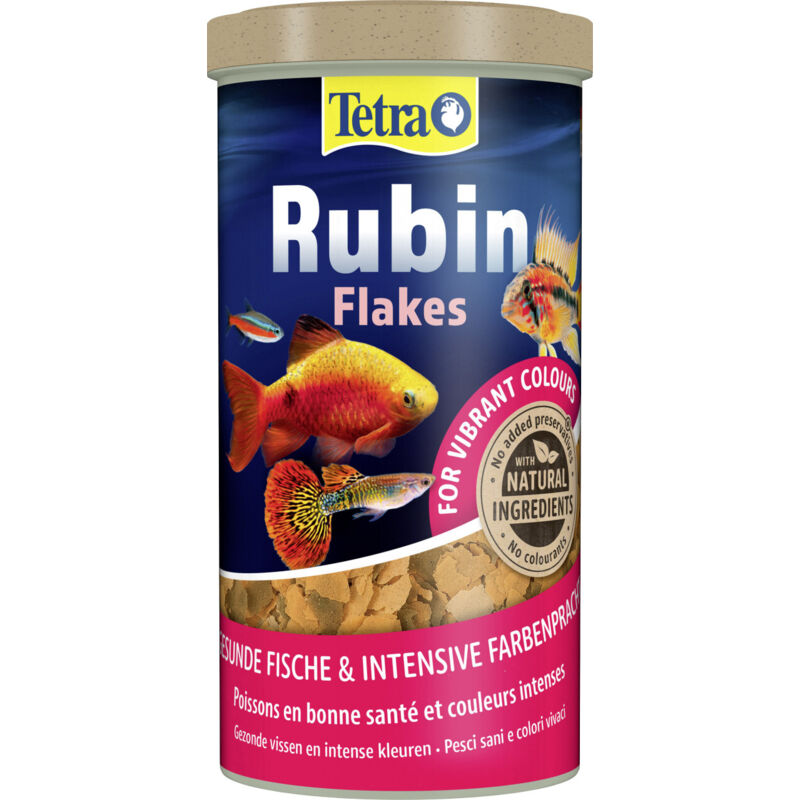 Tetra Fischfutter Rubin Flakes 1 L