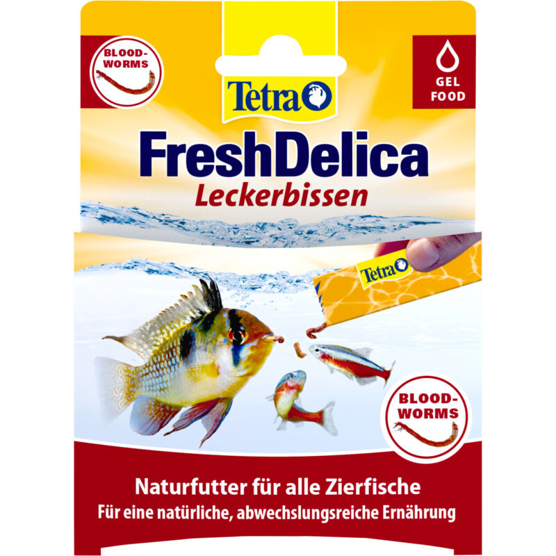 Tetra Fischfutter FreshDelica Mückenlarven 48 g