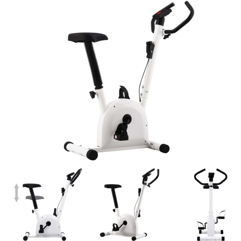 The Living Store - Heimtrainer mit Riemenantrieb Weiß - Heimtrainer - Weiß