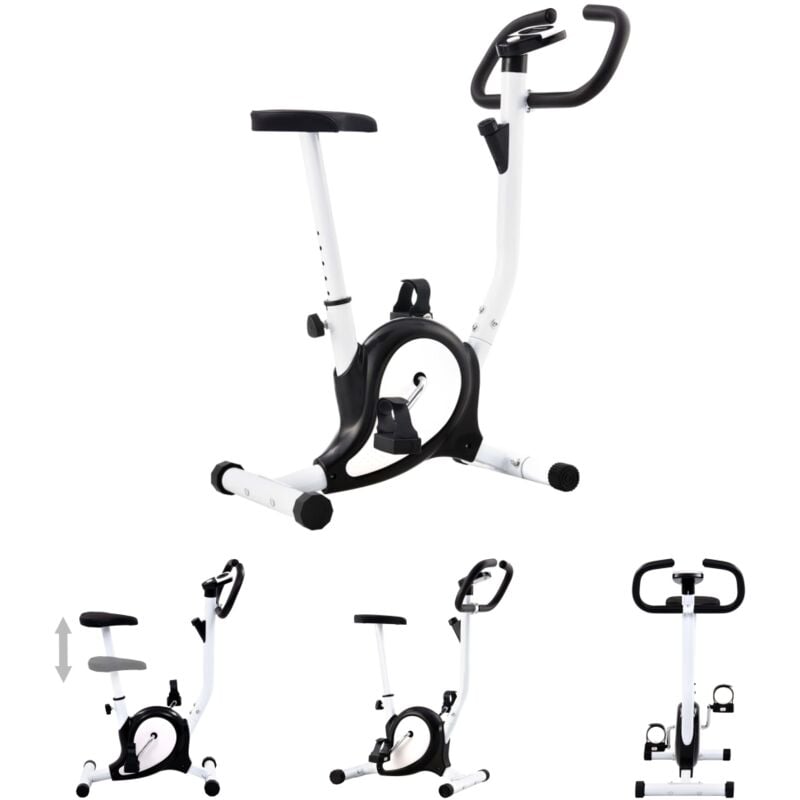 The Living Store - Heimtrainer mit Riemenantrieb Schwarz - Heimtrainer - Schwarz