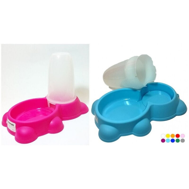 Trade Shop Traesio - Trade Shop - spender SCHüSSEL spender kekse SCHüSSEL tierfutter katzen hund -