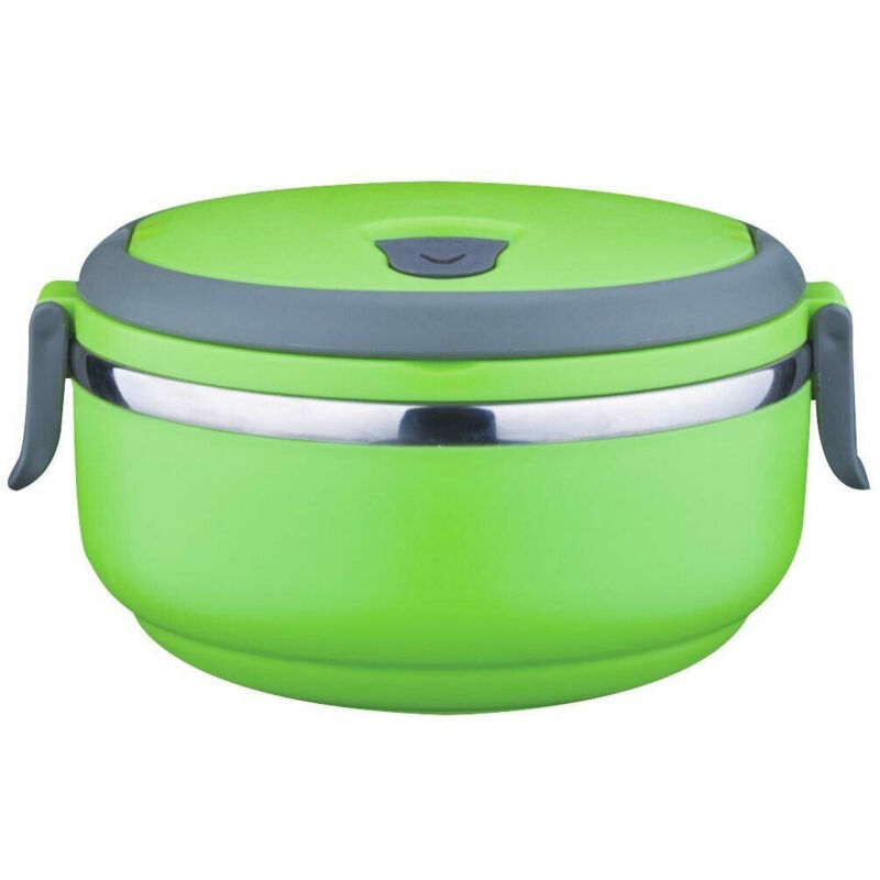 Trade Shop - Wärmebehälter Mittagstür Kunststoff Lebensmittel Edelstahl Thermoskanne 600 ml -