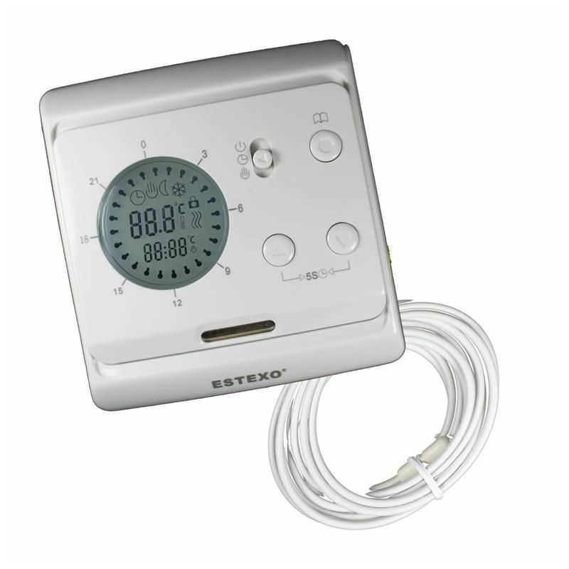 Thermostat Raumthermostat E62.116 elektrische Fußbodenheizung Infrarotheizung