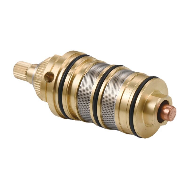 Memkey - Thermostatkartusche und Messinggriff für Badewanne, Dusche, für Mischbatterie, Dusche, Bar, Wasserhahn, Mischbatterie, Duschmischerkartusche