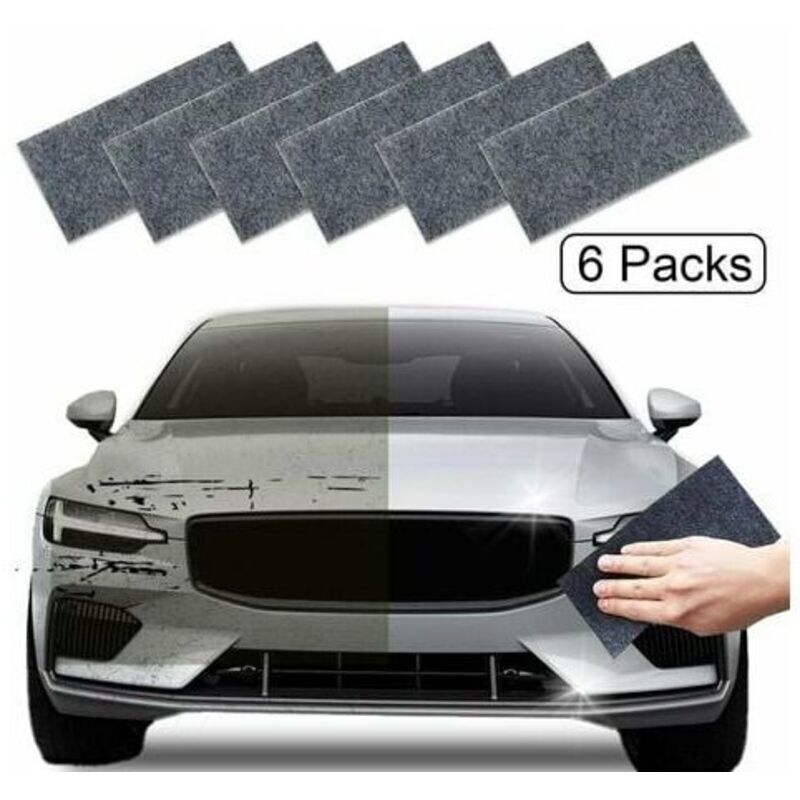 Tigrezy 6er-Pack Nano-Glitzer-Reinigungstuch für Autos – Nano-Zaubertuch für Autos (Neu)