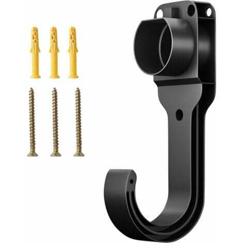 Elektroauto-Kabelhalter, Wandhalterung nach europäischem Standard für Elektroauto-Ladekabel, geeignet für Kabel mit starken Schrauben und