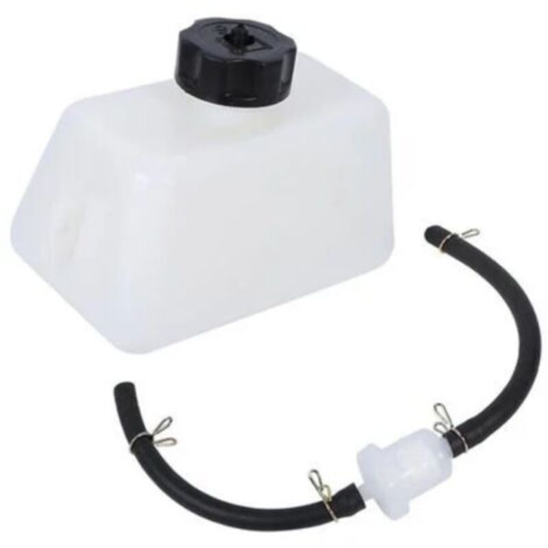Tigrezy - Kraftstofftank 1L Motorrad Dirt Bike Kunststoff Kraftstofftank Kit