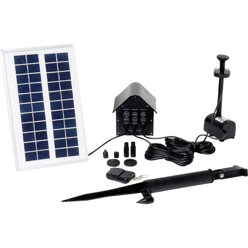 Solar-Teichpumpe sps 250-6 Max. Fördermenge 250 l/h, 3 w Teichpumpen & Pumpenzubehör - T.i.p.