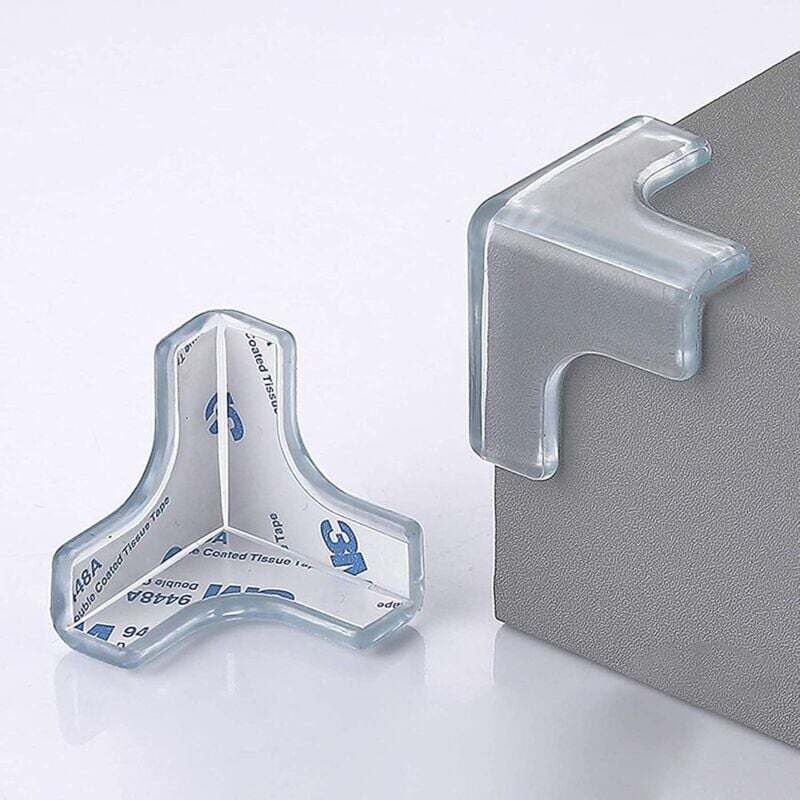 Odipie - Tisch-Eckenschutz, 20 Stück, transparenter Eckenschutz, Eckenschutz, stoßfester Eckenschutz für Tische und alle scharfen Möbel für Kinder