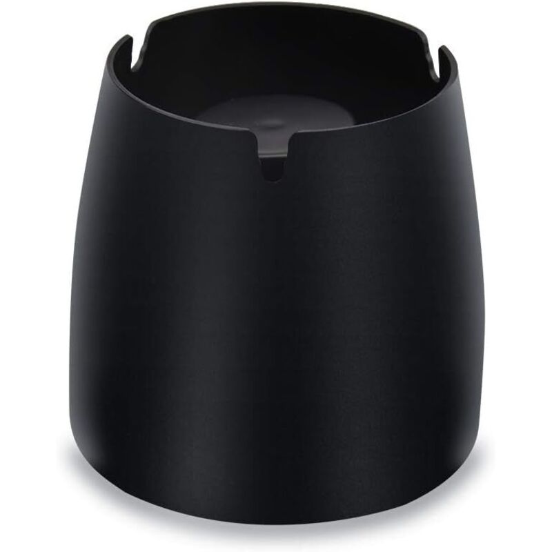 Tischaschenbecher, Outdoor-Aschenbecher für Partys, Bars, Gärten und Zuhause, windfest, sturmsicher, Edelstahl, Metall