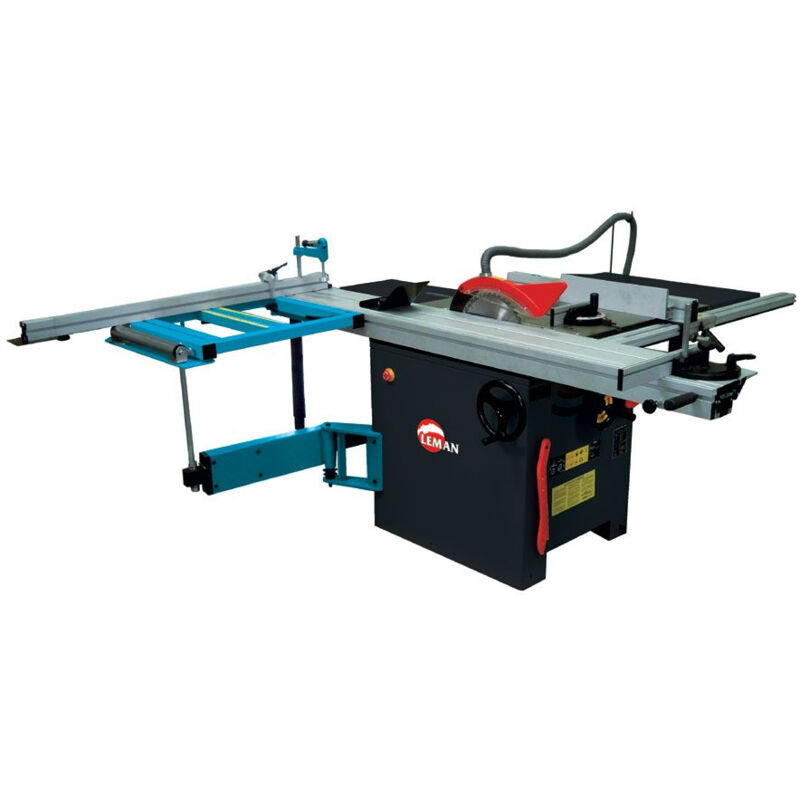 Tischsäge D.135 mit Vorritzaggregat und 2M Schlitten - LEMAN - SST315