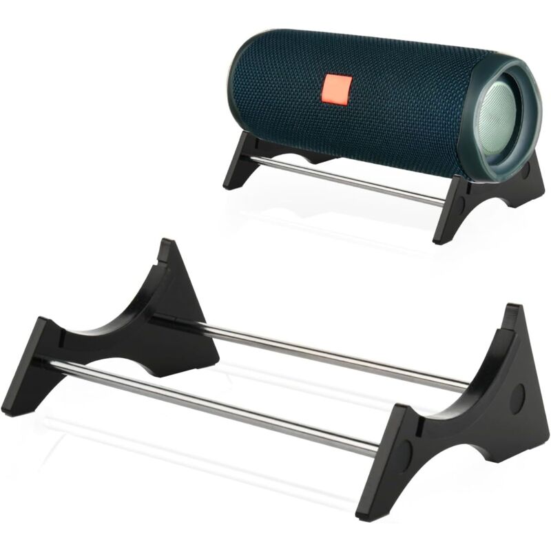 Tischständer kompatibel mit JBL Flip 4/Flip 5/Flip 6 Lautsprechern, Acryl-Tischständer für JBL Flip 4/5/6 Lautsprecher (schwarz)