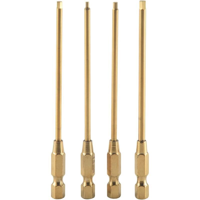 Titan-Sechskantschlüssel mit verstellbarem Schraubenschlüssel, 1,5, 2, 2,5 und 3 mm Schraubendreherbits, ferngesteuertes Modell, Mini-Handwerkzeug