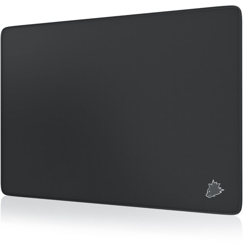 Gaming Mauspad, Speed Gaming Mousepad 250 x 350mm mit gummierter Rückseite, kleines Wolfsmotiv - Titanwolf