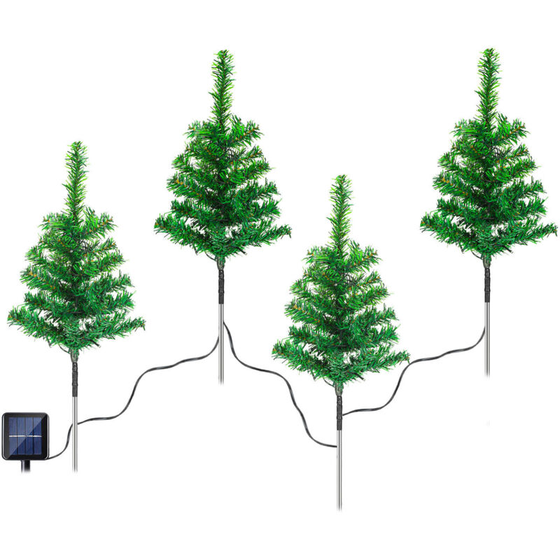 TolleTour Solar Weihnachtsbeleuchtung mit 8 Leuchtmodi 4W Garten Party Nachbildung Weihnachtstag,Party Solaire Extérieur