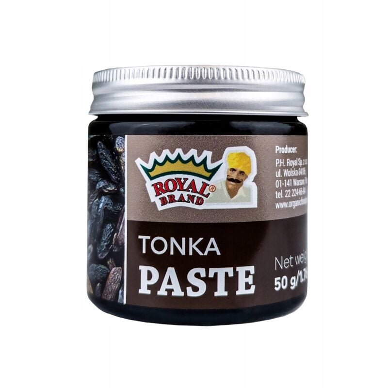 Tonkabohnenpaste 50g, Zur Eisherstellung und zum Backen, Tonkabohnenpaste