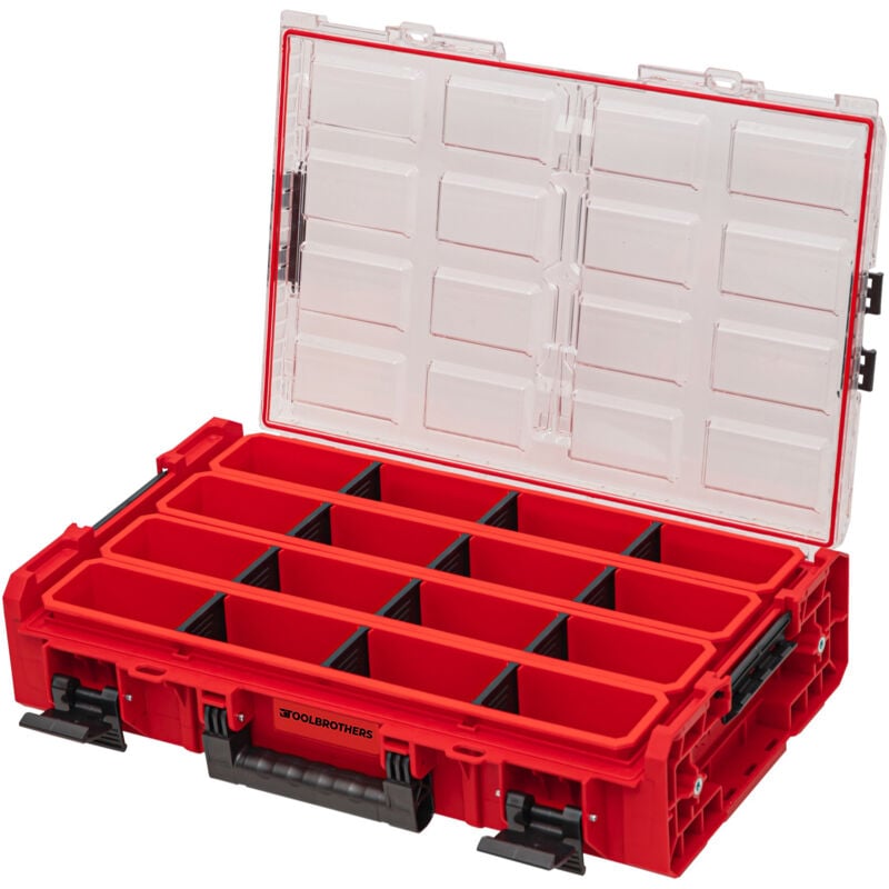 Rhino xxl Organizer ultra Höhe xl Boxen+ 13,5 l IP66 mit herausnehmbaren Boxen + Trennwänden - Toolbrothers