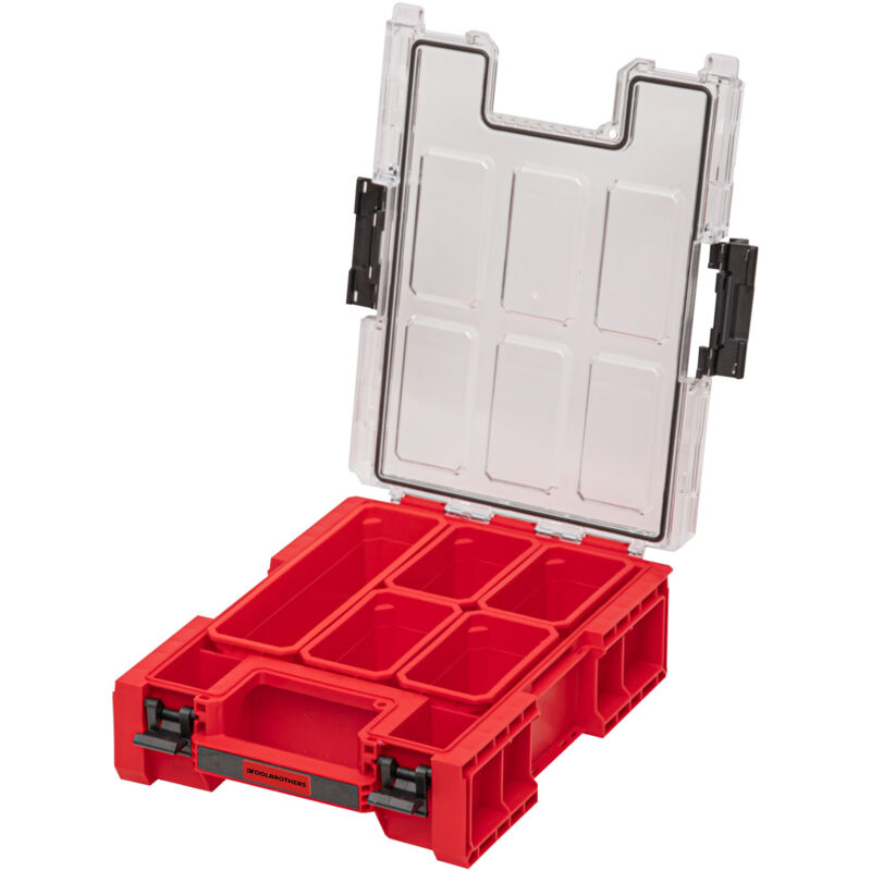 Toolbrothers - rhino xxl Organizer ultra Höhe m+ Boxen 4 l IP66 mit herausnehmbaren Boxen