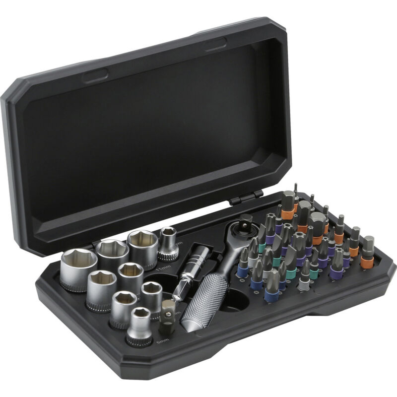 TOOLCRAFT TO-10351635 Bit-Box inkl. Miniknarre