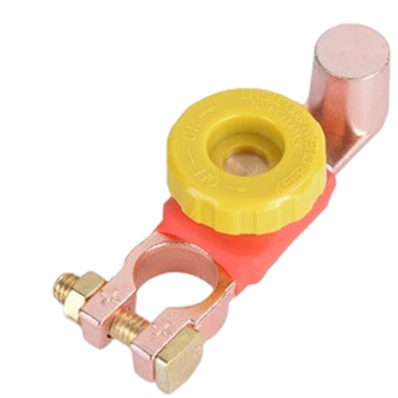 Top Post Plus Batterietrennschalter, Autobatterie-Haupttrennschalter, 6 V 12 V 24 V Batterietrennschalter Stromunterbrechung