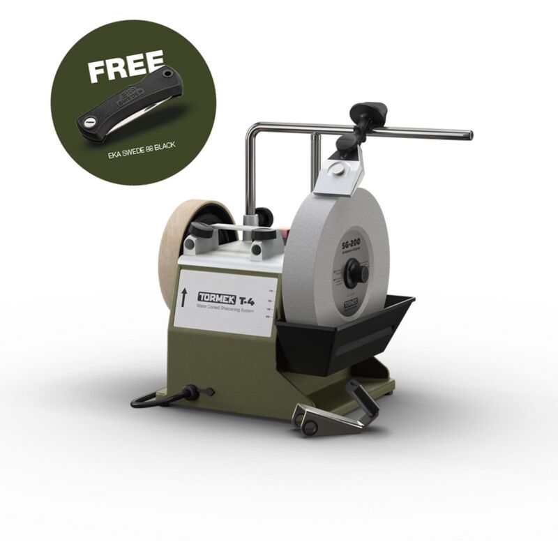 T4 Bushcraft Jägeredition SG-200 120W Schleifmaschine Axt Messer 421375/1 - Tormek