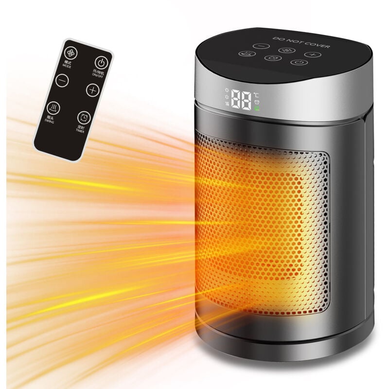 Touchscreen-Heizung Home Fernbedienung Stil Heizung Desktop Elektrischer Wärmer Kleine Sonnenheizung