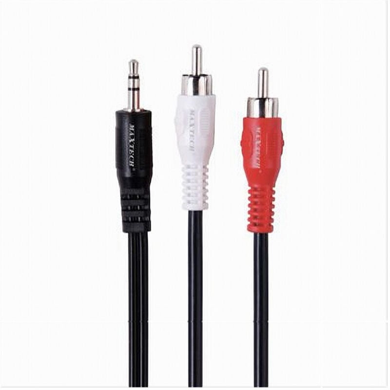 Trade Shop Traesio - Trade Shop - audio-verlängerungskabel stereoadapter von aux 3,5 mm auf 2XRCA 5MT 4D sound AUX-R05 -
