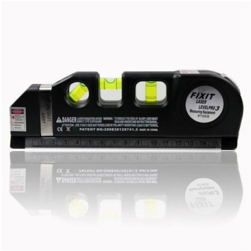 Trade Shop Traesio - Trade Shop - livella laser metro multifunzione pro 3 bolle multifunktion 3 -