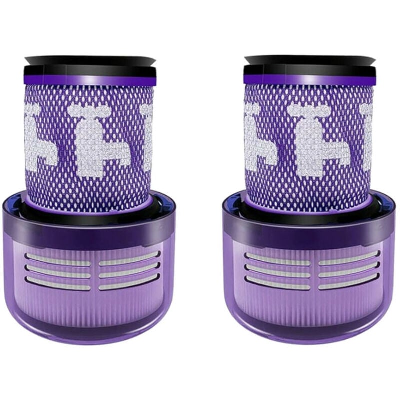 Trade-Shop HEPA-Filter / Vormotorfilter / Staubsaugerfilter kompatibel mit Dyson V12, V12 Slim, V12 Detect Slim Absolute, V12 Detect Slim - 2 Stück