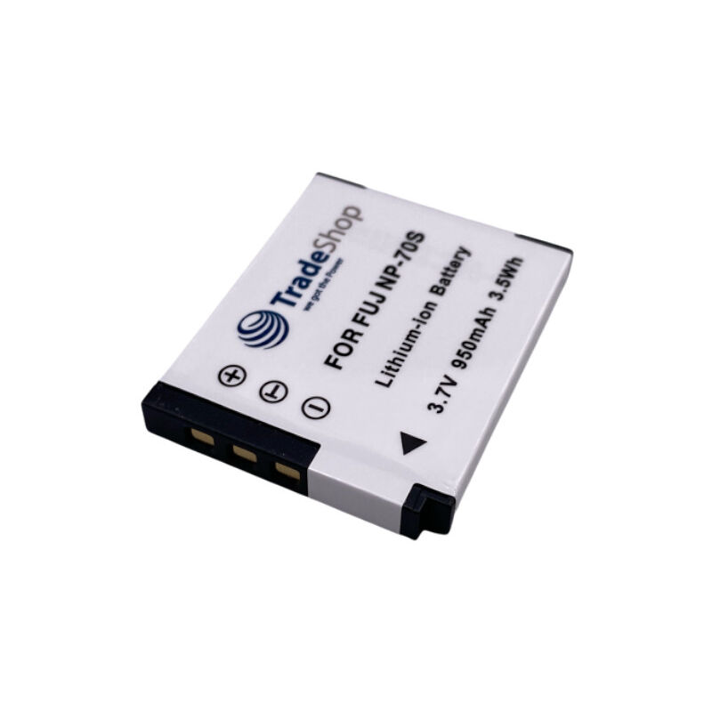 Trade-Shop Li-Ion Akku 3,7V / 950mAh kompatibel mit Fujifilm Instax Mini 99 Sofortbildkamera ersetzt NP-70S