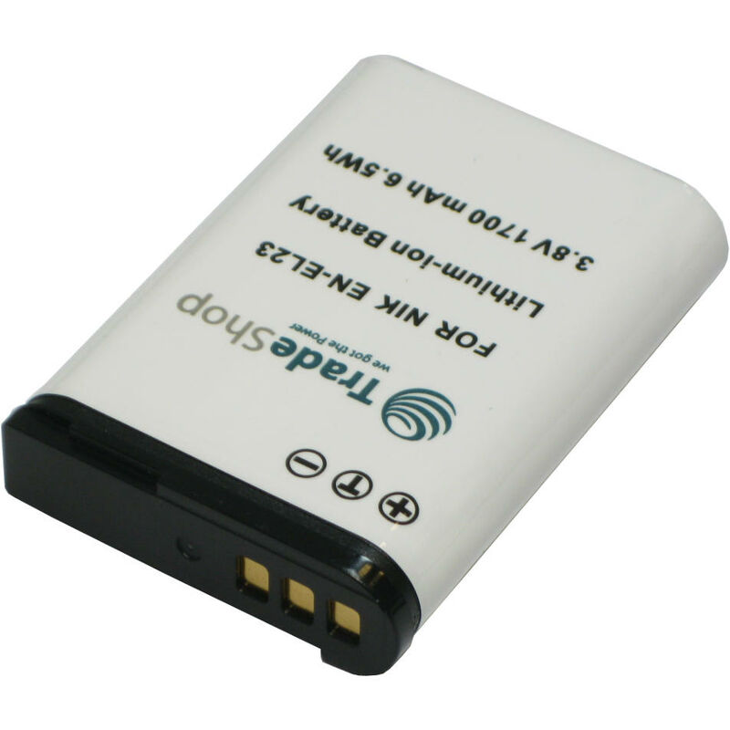 Trade-shop - Li-Ion Akku Ersatz Batterie ersetzt Nikon EN-EL23 passend für Nikon Coolpix B700 P900 S810 S810c P610 P600 P610S P900S
