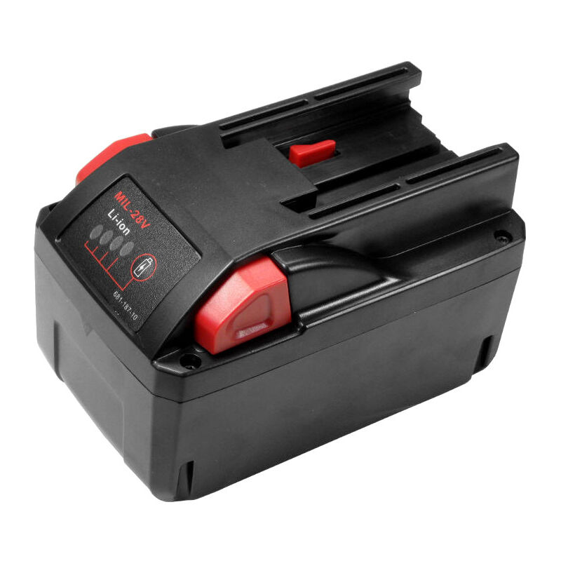 Li-Ion Werkzeug-Akku 28V / 5000mAh kompatibel mit Würth Akkuschrauber bs 28-A Combi, 28V Akku, Master h 28-MA, 28V ersetzt 0700956730 - Trade-shop