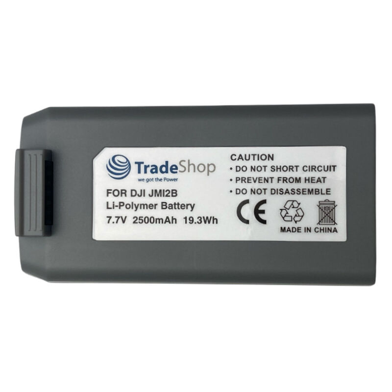 Li-Polymer Flugakku 7,7V 2500mAh kompatibel mit dji Mini 2 se, Mini 2, Mini se, Mavic Mini 2 ersetzt BWX161-2250-7.7, CP.MA.00000326.01 - Trade-shop