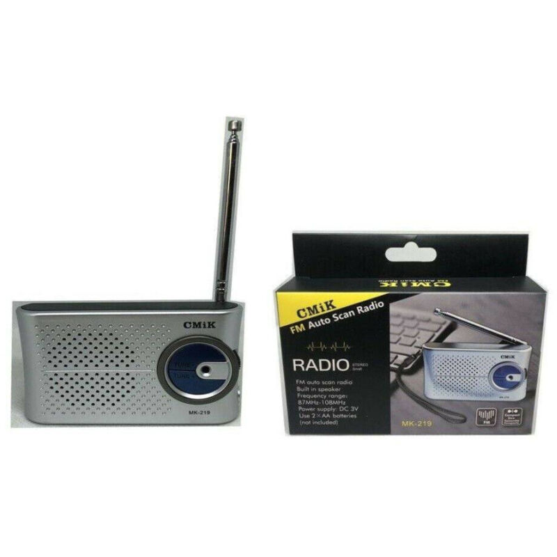Mini fm radio MK-219 radio auto stereo spieler tragbar scan - - Trade Shop
