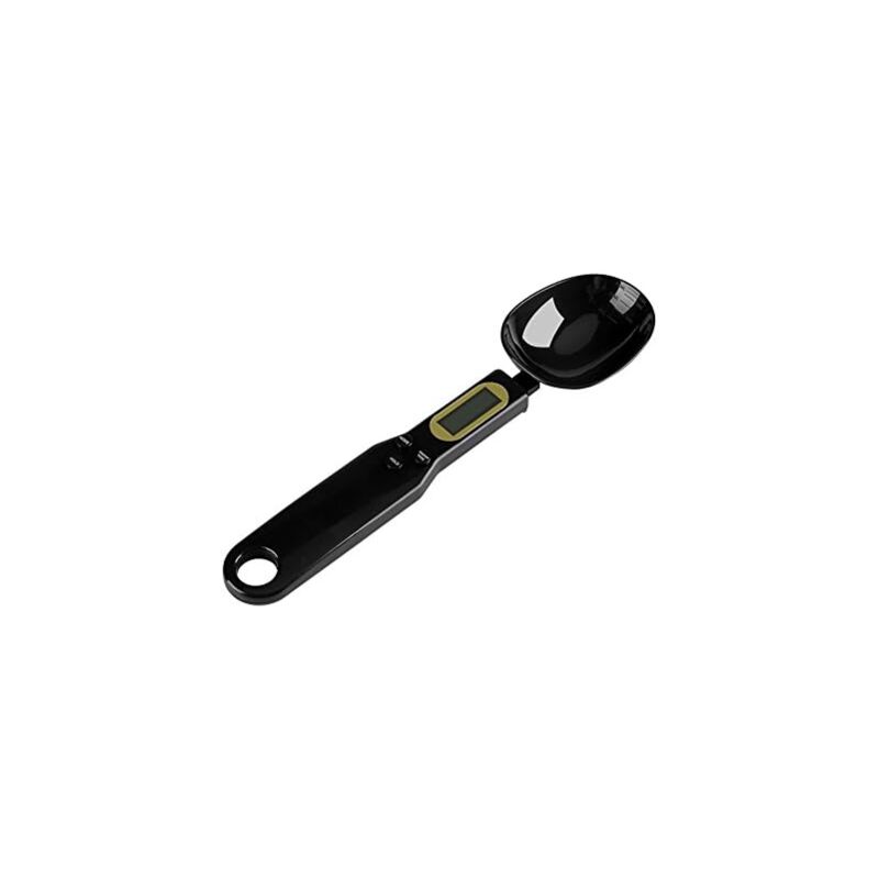 Tragbare 500 g/0,1 g elektronische LCD-Digital-Küchenwaage mit Lebensmittel-Messlöffeln, multifunktionale Lebensmittelwaage, Küchenwaage für Gewürze