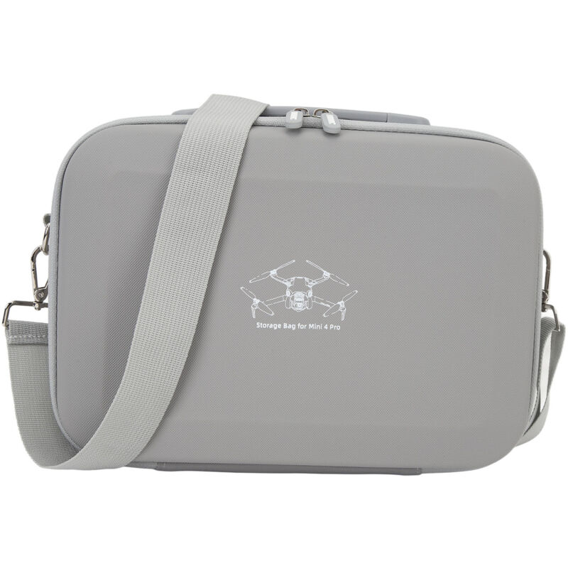 Tragbare Aufbewahrungstasche aus PU-Leder für Zubehör der Mini 4 Pro RC-Drohne, wasserdichte Tragetasche